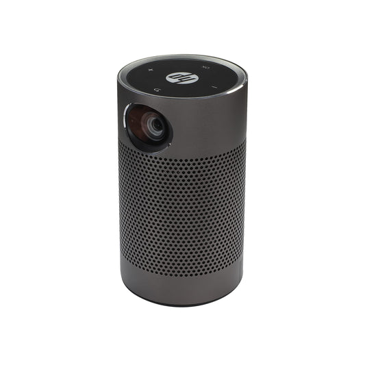 HP Mobile Projector | Portable for Home & Office | LED Home Theater & Bluetooth Speaker for Phone or Tablet | 80” Display w/ Auto Focus | Wireless