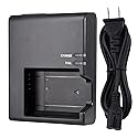 LC-E10 LP-E10 LC-E10C Battery Charger Compatible with Canon EOS Rebel T3 T5 T6 T7 T100 1100D 1200D 1300D 1500D 2000D 3000D 4000D kiss X50 X70 X80 X90