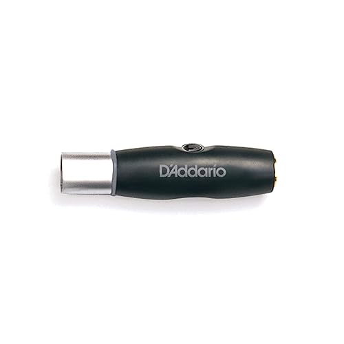 D'Addario Accessories 1/8 Inch Male Stereo to Dual 1/8 Inch Female Stereo Adapter