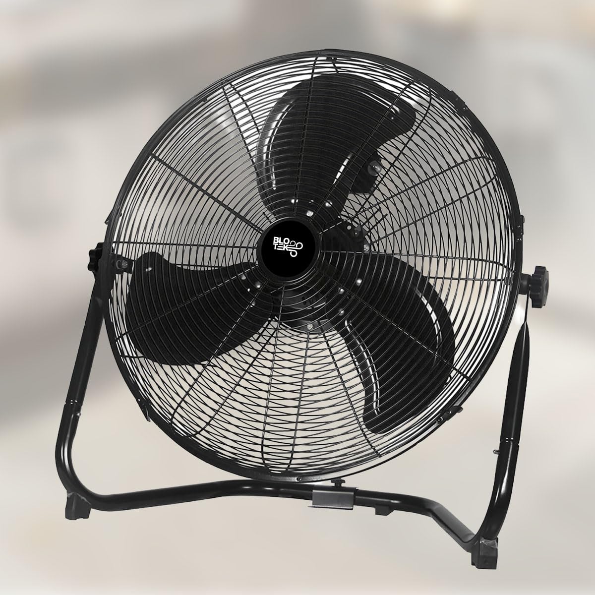 BLOTEK 20" Floor Fan and Wall Mount delivers high-velocity airflow for an air mover, garages, homes, or job sites-versatile design mounts on floor or