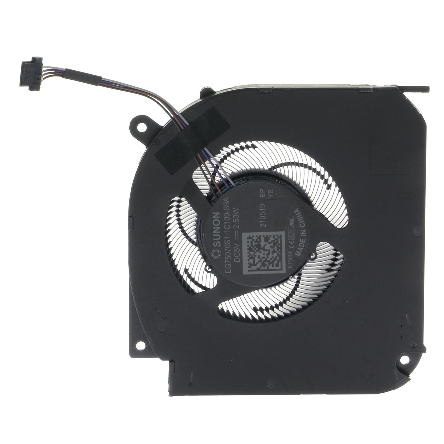 Replacement CPU Cooling Fan for TongFang THER7GK5M6-1411 GK5MP6O Maingear Vector Pro MG-VCP17 EG75070S1-1C100-S9A