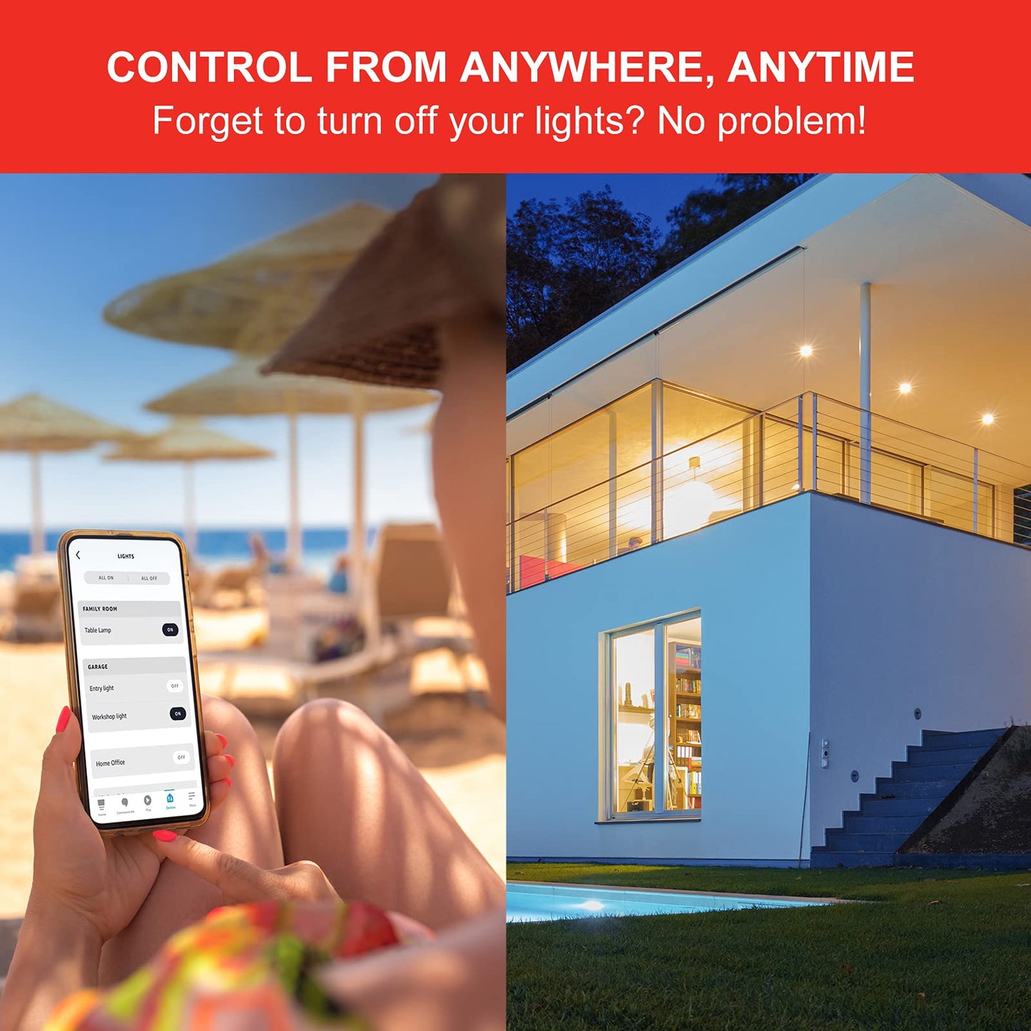 Sengled Alexa Light Bulb, BR30, S1 Auto Pairing with Alexa Devices, Smart Flood Light Bulb That Work with Alexa, Warm Light Bulbs, E26, Led Lights
