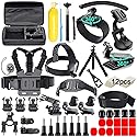 Appolab 61 in 1 Action Camera Accessories Kit for GoPro Hero 13 12 11 10 9 8 7 6, Gopro Max, GoPro Fusion, Xiaomi, Insta360, DJI Osmo Action, AKASO