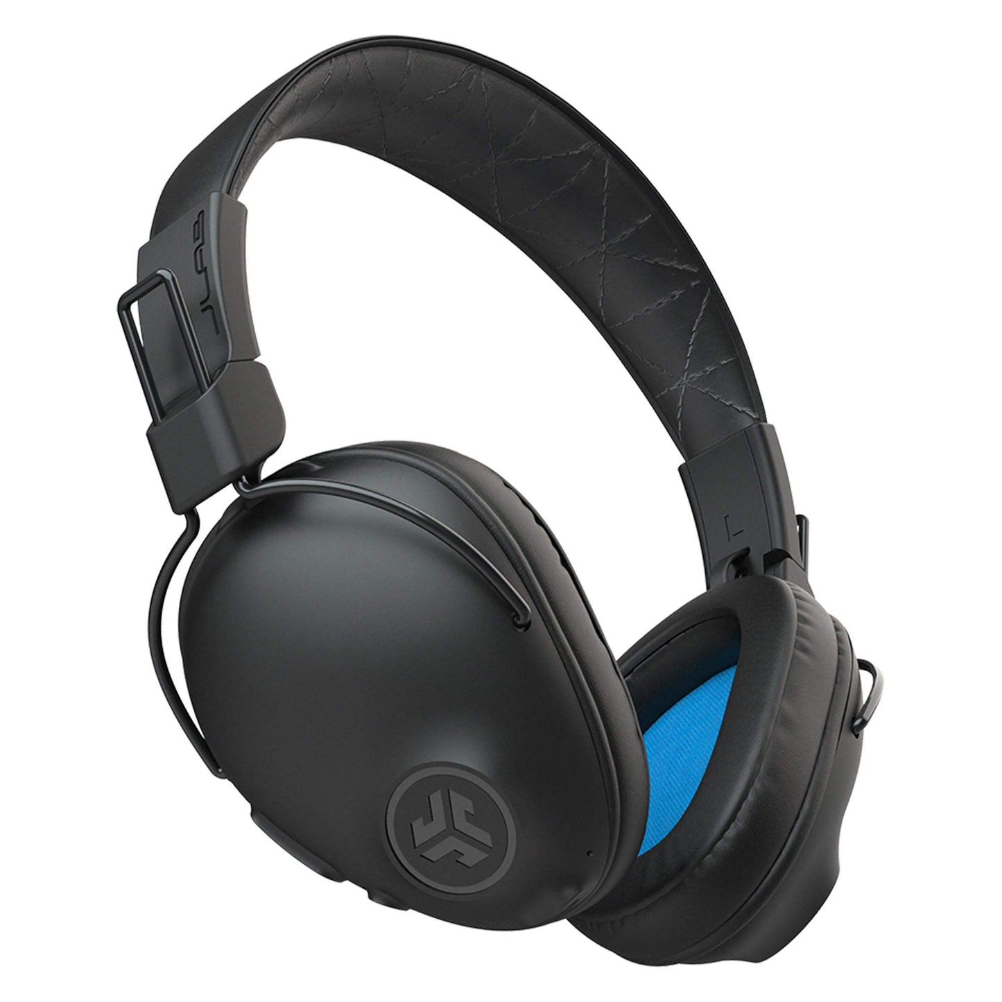 JLab Studio Pro Wireless Over-Ear Headphones, Black, 50+ Hour Bluetooth 5 Playtime, EQ3 Sound, Ultra-Plush Faux Leather & Cloud Foam Cushions, Track…