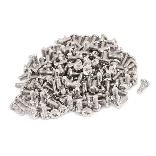 uxcell M4 x 10mm TV Computer LCD Monitor Stand Mounting Phillips Head Screw 150pcs