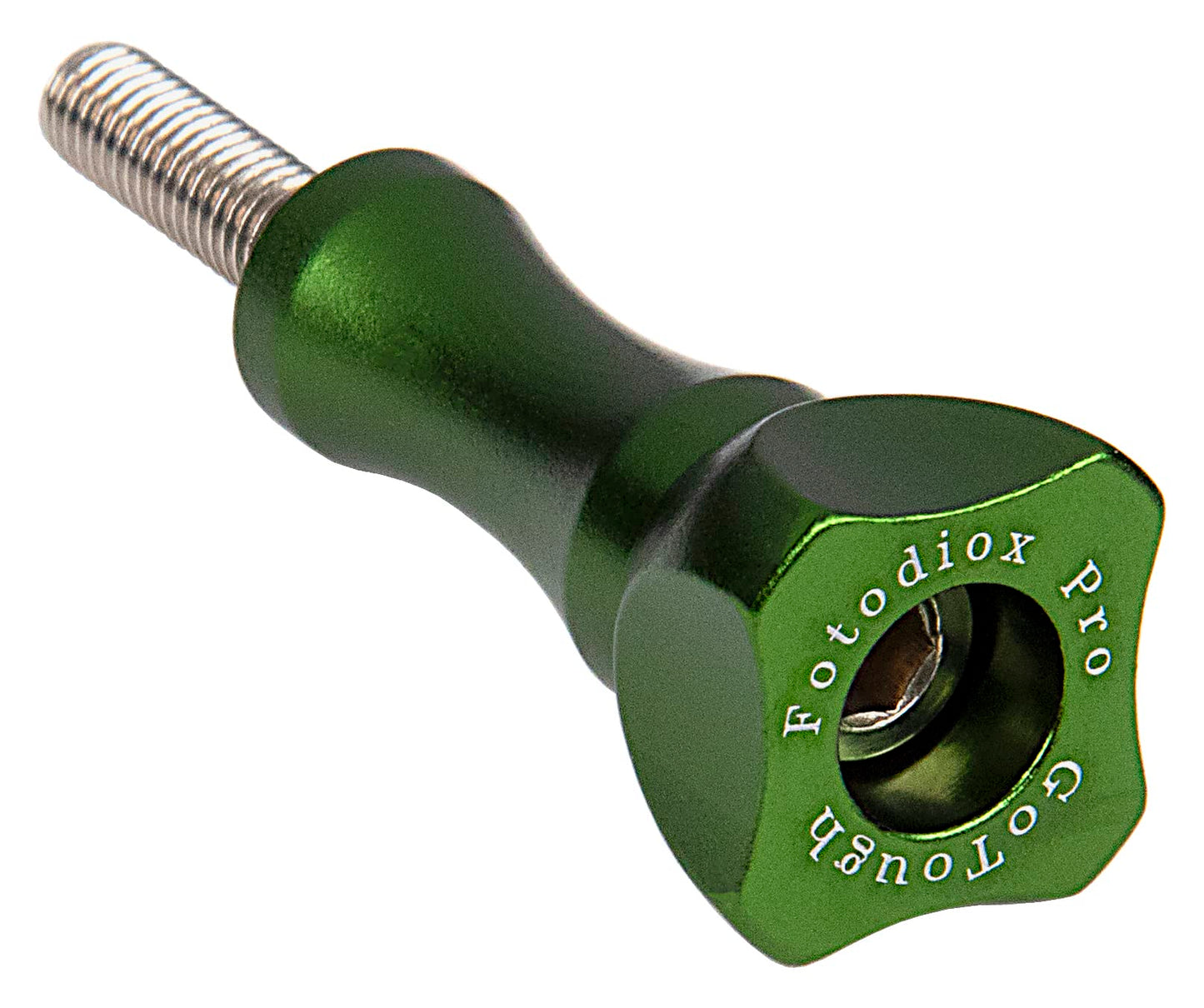 Fotodiox GoTough 35mm Green Metal Thumbscrew Compatible with GoPro HERO3, HERO3+, HERO4, HERO5, HERO6, HERO7 2-Prong Mounting System Pro