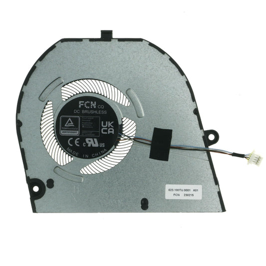 CPU Cooling Fan Replacement for Dell Inspiron 14 5430 7435 Laptop, Compatible with 0JXC52 JXC52 FQC8 023.100TU.0001, 4-Pin 5V 0.5A