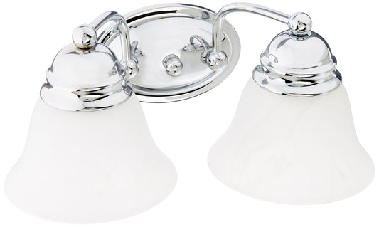 NUVO 60/337 Two Light Vanity, 1, Chrome