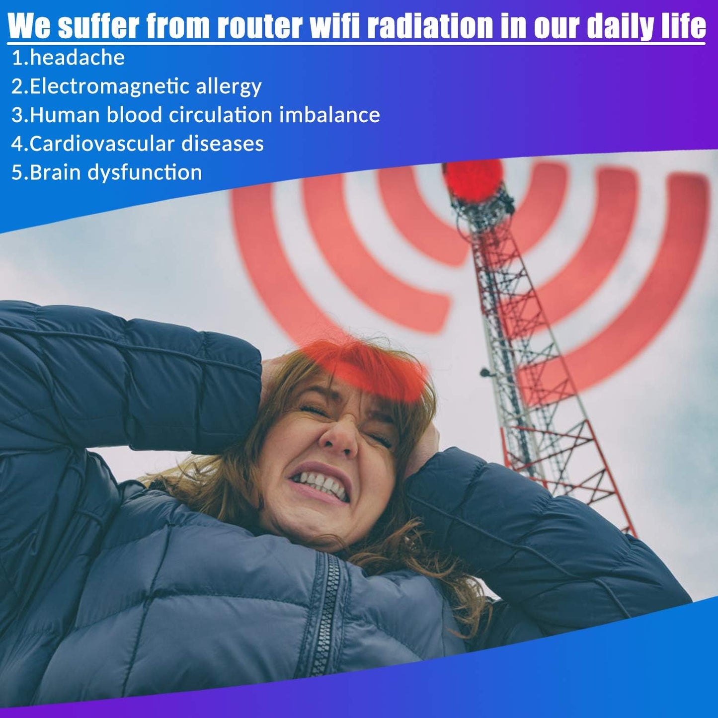 WiFi Cover Router EMF Cover Radiation Shielding WiFi Guard Emf Faraday Cage for Router 14IN x16IN