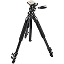 Bushnell Advanced Tripod for Binoculars, Spotting Scopes, and Cameras - Durable Aluminum Construction with Adjustable Legs and Center Column