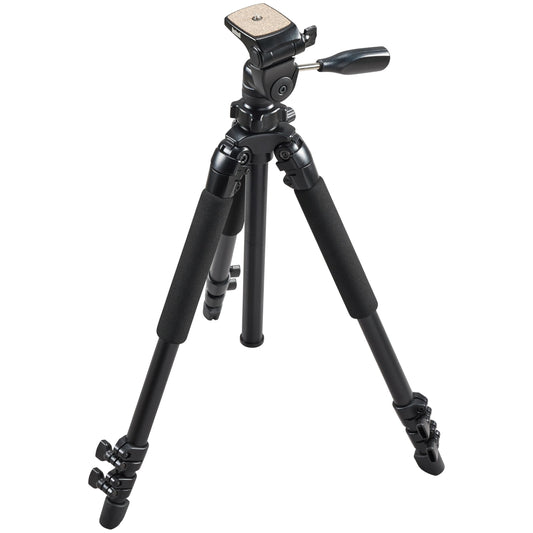 Bushnell Advanced Tripod for Binoculars, Spotting Scopes, and Cameras - Durable Aluminum Construction with Adjustable Legs and Center Column