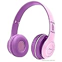 Crayola Kids Over Ear Headphones, Overear Wireless Bluetooth 5.0 w Microphone, Lightweight Comfortable Headset for Home Travel, 5H Playtime…