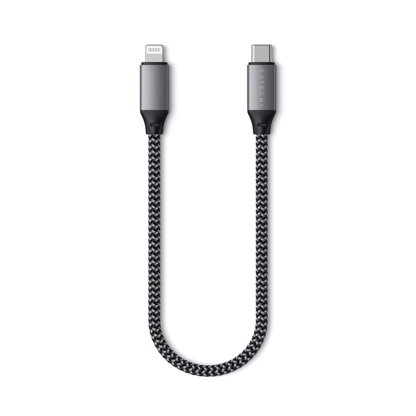 Satechi USB-C to Lightning Charging Cable - 25 cm - Apple MFi Certified - for iPhone 14 Pro/14/14 Plus, iPhone 13 Pro Max/13 Pro/13 Mini/13, iPhone…