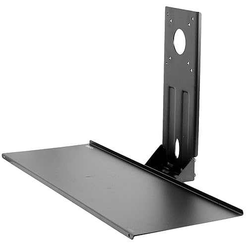 VIVO Computer Keyboard and Mouse Platform Tray VESA Mount Attachment 25.5 x 8 inch Surface (MOUNT-KB03)
