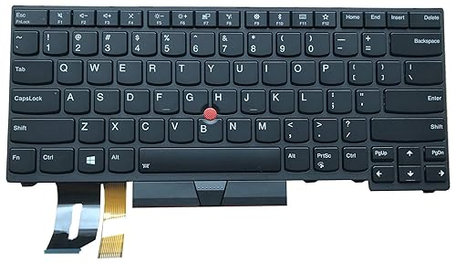 keyboard go go go Replacement US Keyboard for Lenovo ThinkPad E480 E485 L480 T480s E490 E495 T490 L490 Laptop Backlight