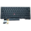 keyboard go go go Replacement US Keyboard for Lenovo ThinkPad E480 E485 L480 T480s E490 E495 T490 L490 Laptop Backlight