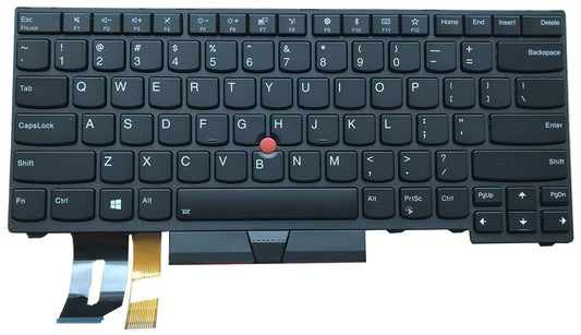 keyboard go go go Replacement US Keyboard for Lenovo ThinkPad E480 E485 L480 T480s E490 E495 T490 L490 Laptop Backlight