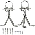 XRDS-RF Antenna Wall Mount 6 Inch Heavy-Duty Stand Off Wall Mast Mount Windproof Antenna Mounting Bracket (2-Leg + 3-Leg)