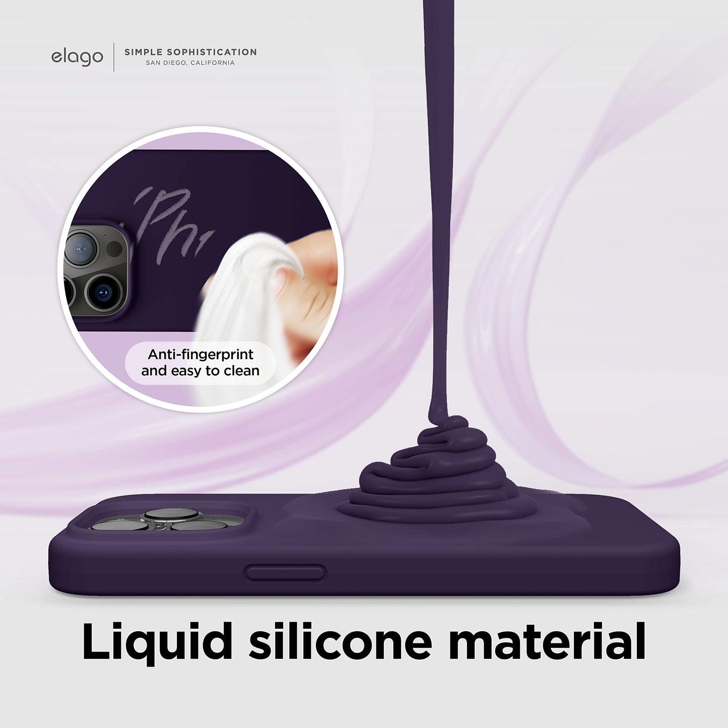 elago Premium Liquid Silicone Case for iPhone 14 Pro