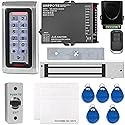 UHPPOTE Access Control System with Electromagnetic Lock 600lb Holding Force for Outswinging Door
