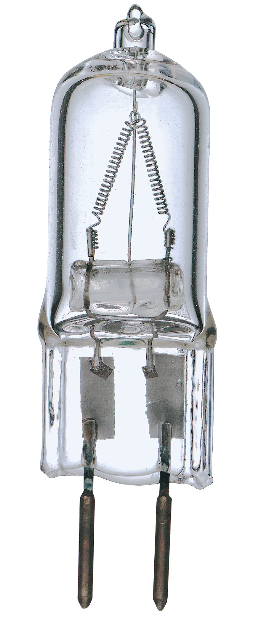 Satco S3164 35 Watt 400 Lumens T4 Halogen GY6.35 Base 120 Volt Clear Light Bulb, Dimmable