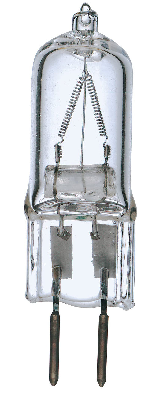 Satco S3164 35 Watt 400 Lumens T4 Halogen GY6.35 Base 120 Volt Clear Light Bulb, Dimmable