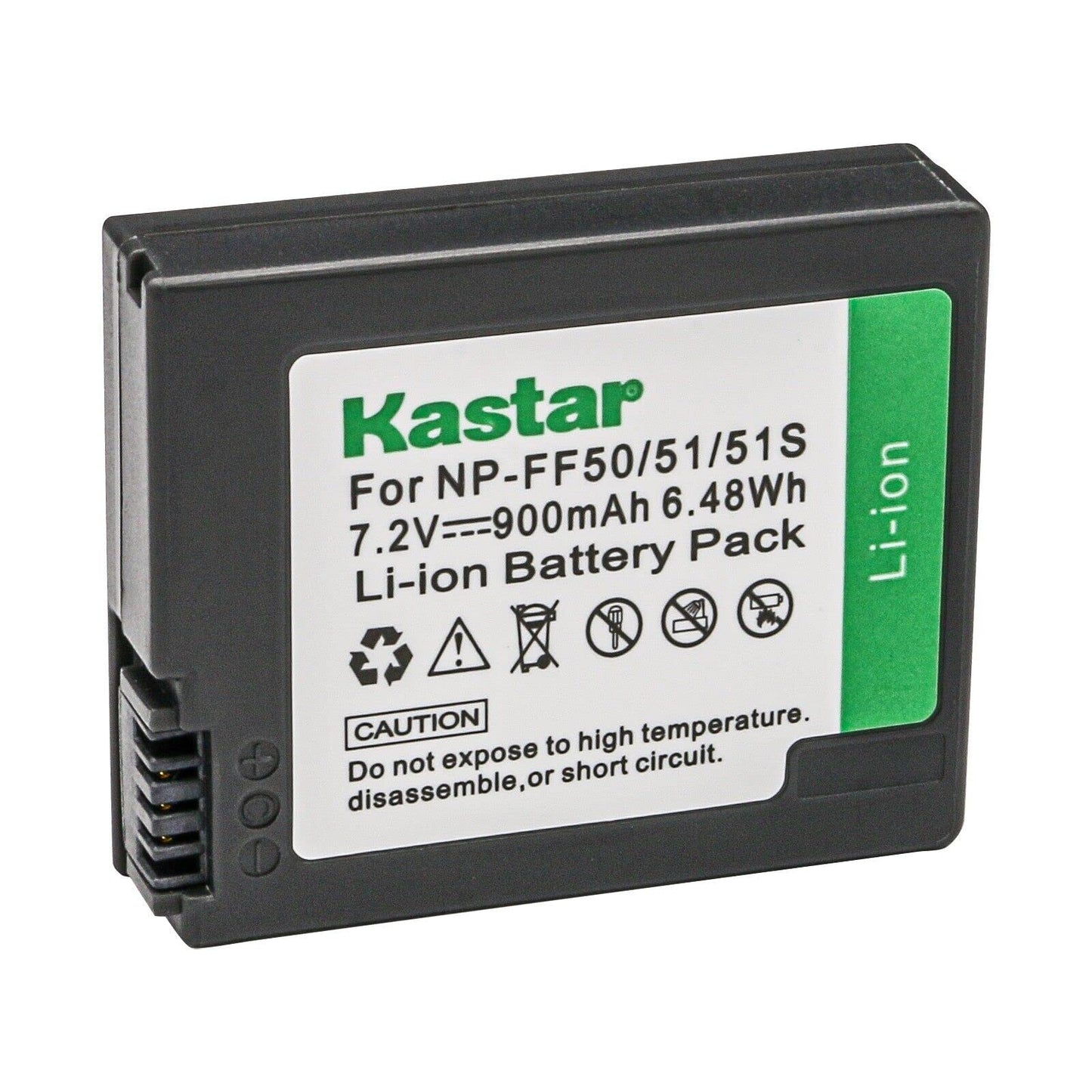 Kastar NP-FF50 / NP-FF51 / NP-FF51S Battery 1-Pack Replacement for Sony DCR-PC106, DCR-PC106E, DCR-PC107, DCR-PC107E, DCR-PC108, DCR-PC108E