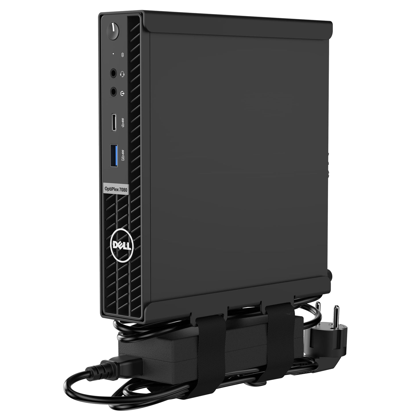 HumanCentric Mount Compatible with Dell OptiPlex Micro Form Factor Case, VESA, Under Desk and Wall Mount Fits MFF 3040, 3046, 3050, 3060, 3070, 3080