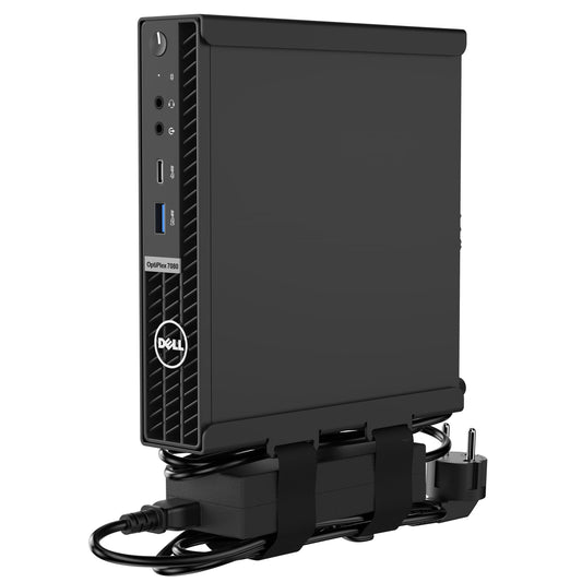 HumanCentric Mount Compatible with Dell OptiPlex Micro Form Factor Case, VESA, Under Desk and Wall Mount Fits MFF 3040, 3046, 3050, 3060, 3070, 3080