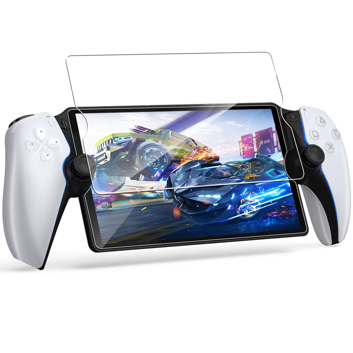 Fintie Screen Protector for PlayStation Portal Remote Player - 9H Hardness Tempered Glass Protective Film, Anti Scratch & Anti-Fingerprint, Bubble