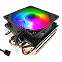 TRONWIRE TW-15 RGB LED CPU Cooler Heat Pipes Aluminum Heatsink Copper Core Base 4-Pin PWM 92mm Fan Pre-Applied Thermal Paste For AMD Socket AM5 AM4