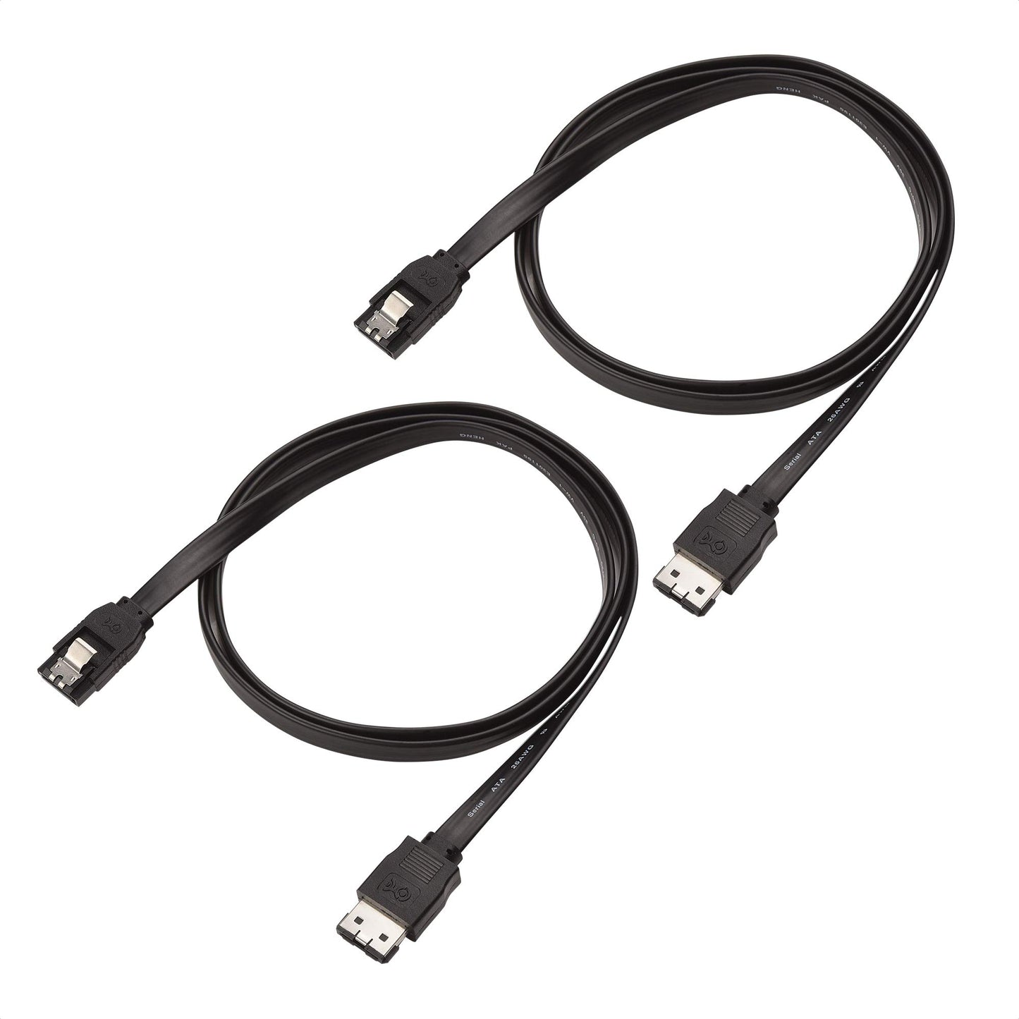Cable Matters 2-Pack 6Gbps SATA to eSATA Cable - 3ft, eSATA to SATA Cable