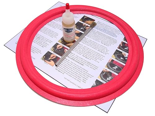 Cerwin Vega 12" Speaker Foam Surround Edge Repair Kit - 1 Speaker Kit - Compatible with Cerwin Vega 25 12T 12W3 12W4 122D2 AT12 A123 A324 D5 DX5 D7