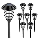 SOLPEX Solar Lights for Outside, Solar Outdoor Pathway Garden Lights Waterproof, Solar Powered Landscape Lighting for Yard, Garden, Pathway, Patio