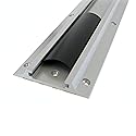 Ergotron - 26 Inch Wall Track - Add-on for Wall Monitor Arms and CPU Holders - Silver, 26 Inch