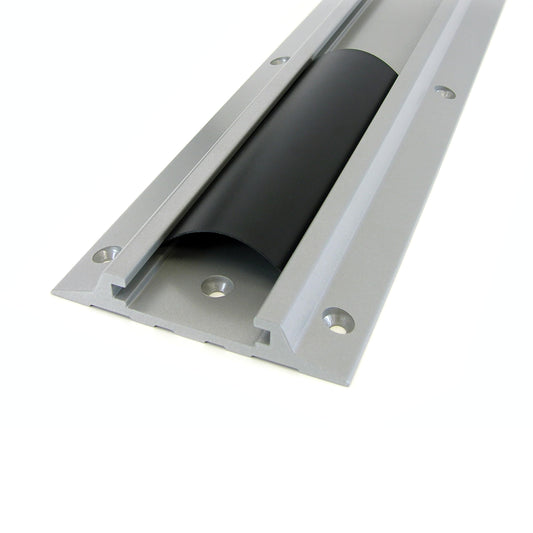 Ergotron - 26 Inch Wall Track - Add-on for Wall Monitor Arms and CPU Holders - Silver, 26 Inch