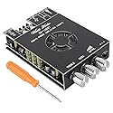 Audio Amplifier Board, 160W+160W 2.0 Channel Amp Board with Treble and Bass Control, ZK-1602T Bluetooth 5.0 Amplifier Board, Stereo Mini Amplifier