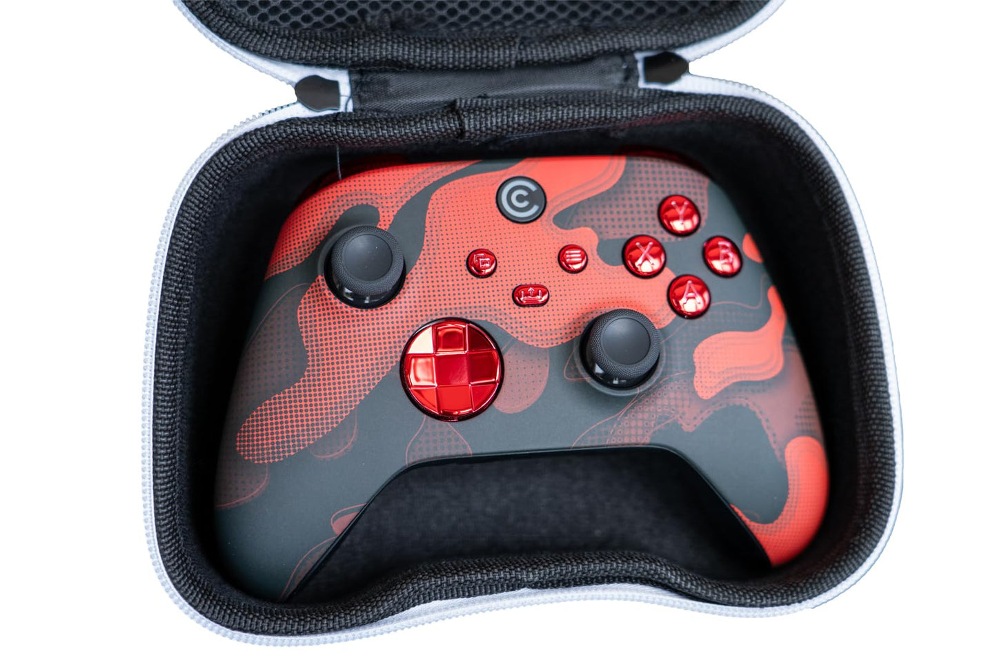 Custom Controllerzz Universal Controller Case - Protective Travel & Storage Case for Xbox One, Xbox Series X/S, Elite Series 2, PS4, and PS5