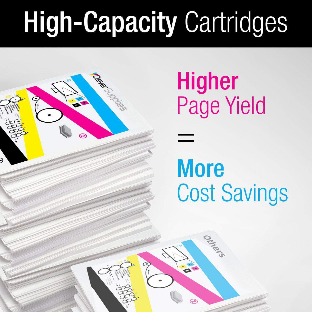 CS Replacement Toner Cartridge Compatible with HP CP3525x CE253A Magenta 504A Color CM3530 CM3530FS CP3525 CP3525N CP3525DN CP3525X CP3520 CM3530FS