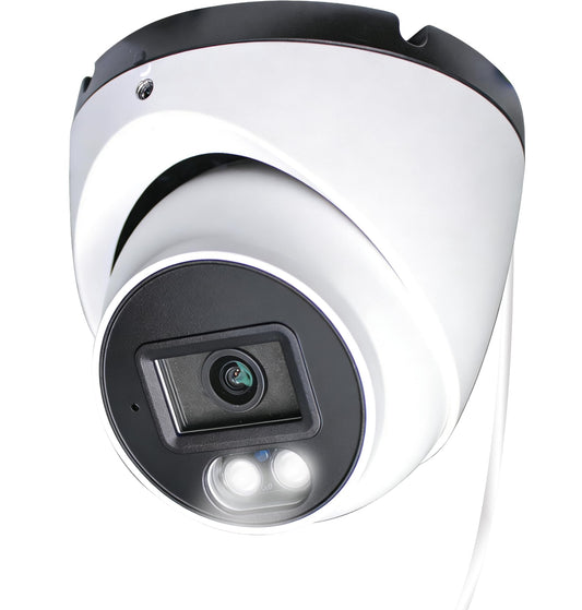 Sinis 4K PoE IP Camera, 8MP Turret Security IP Camera Outdoor Indoor Wired, AI Human Motion Detection, Smart Dual Light Color Night Vision, Built-in