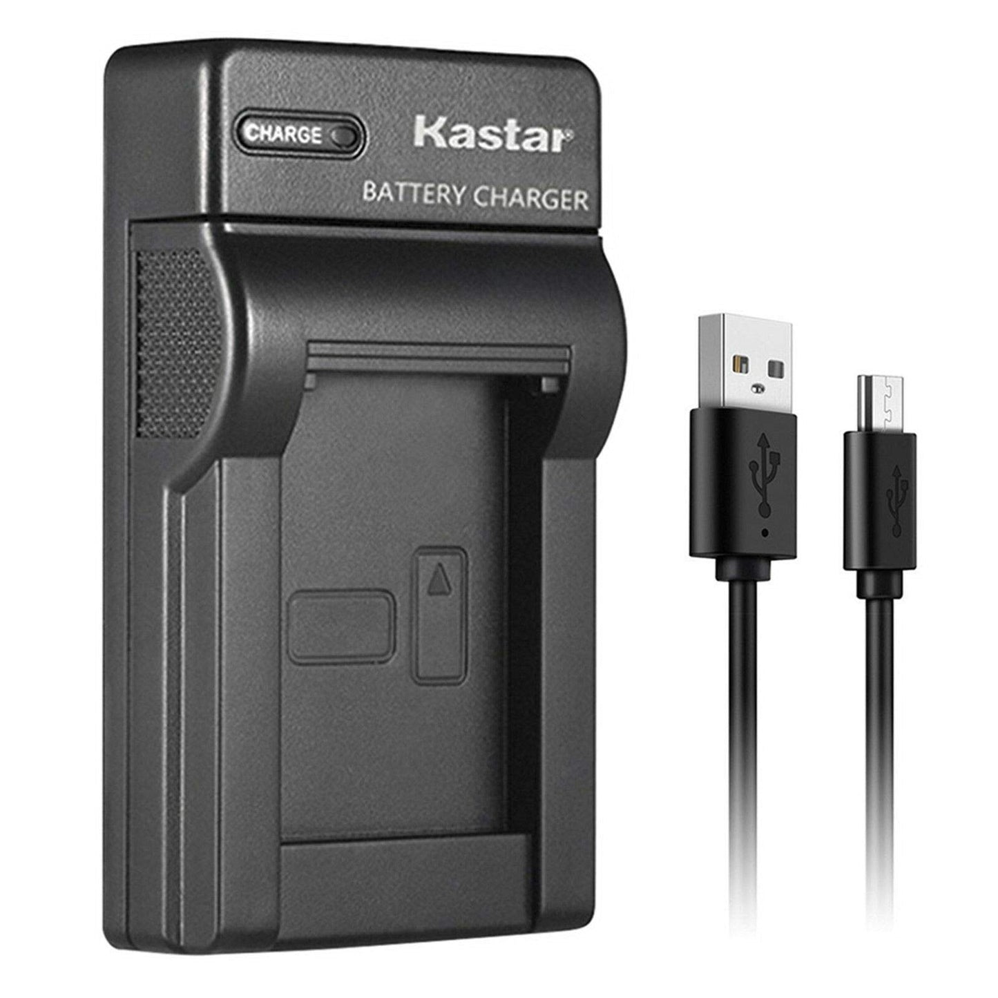 Kastar NP-FW50 Slim USB Battery Charger Replacement for Pixii A1571 Camera, Pixii A2572 Camera, Hasselblad Lunar Mirrorless Digital Camera
