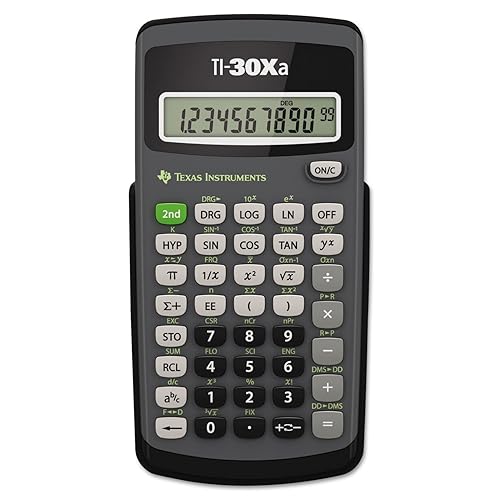 Texas Instruments Ti-30Xa Scientific Calculator, 10-Digit Lcd, Case of 2