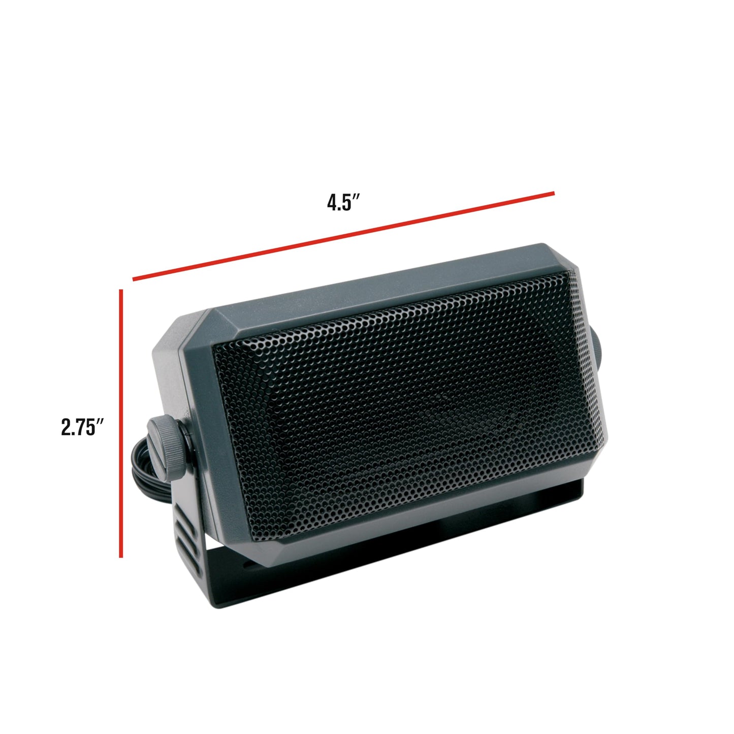 RoadPro RPSP-15 Universal CB Extension Speaker with Swivel Bracket, 2-3/4 x 4-1/2"