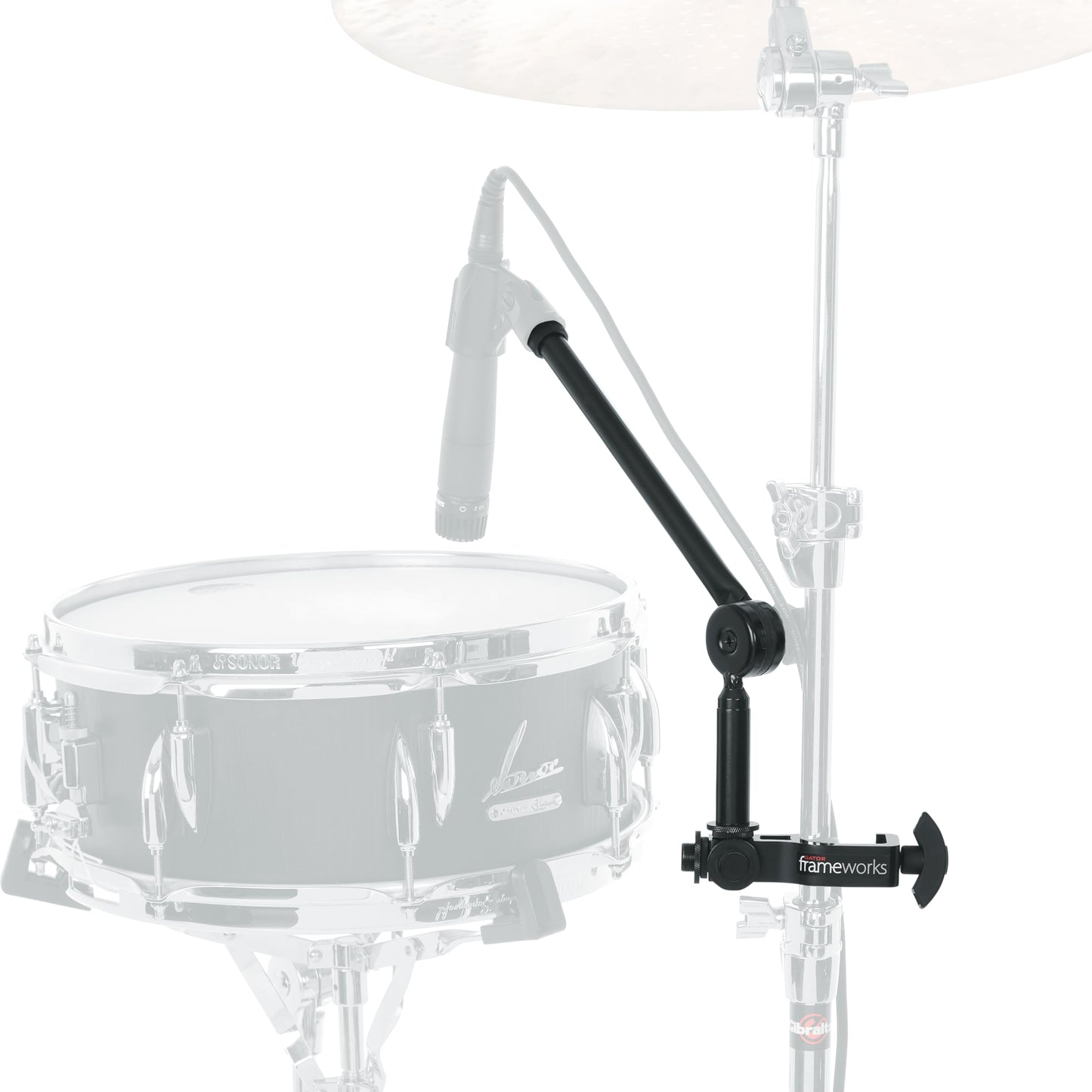 Gator Frameworks Mount for Microphone Stands Fits up to 4 Accessories (GFW-MIC-MULTIMOUNT)