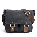 Men's Lightweight Vintage Waterproof Canvas DSLR SLR Shockproof Camera Shoulder Messenger Bag Sling bag