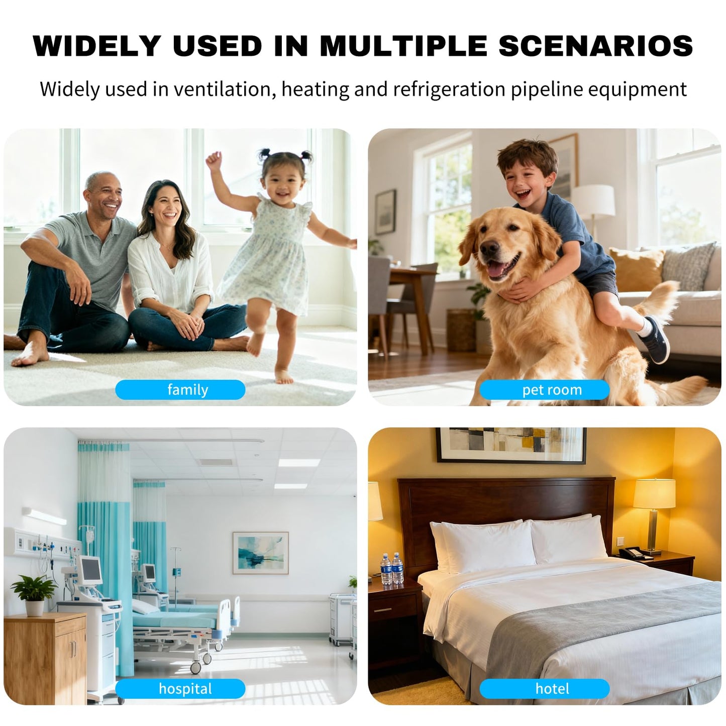 AIRBABY 14" 18W HVAC ÜVC Light Replacement Bulb, Compatible with APCO Mag15 Systems and Other AC HVAC Systems, OEM Quality One-Year Warranty