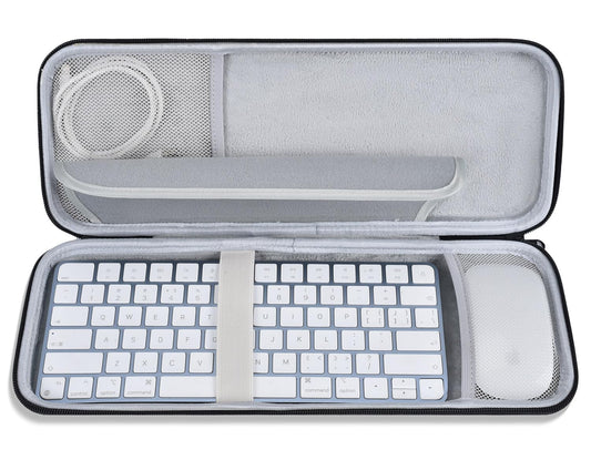 Magic Keyboard Sleeve Case Cover, Hard Storage Case Bag Compatible with Apple iMac 24 inch M4 M3 Magic Keyboard w/Out Touch ID A2449 A2450 A1644