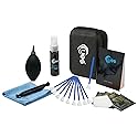 UES Professional Camera Cleaning Kit with Hard Travel Case - DSLR & Mirrorless Maintenance Bundle: 2-in-1 Lens & Sensor Cleaner, Air Blower, Pen