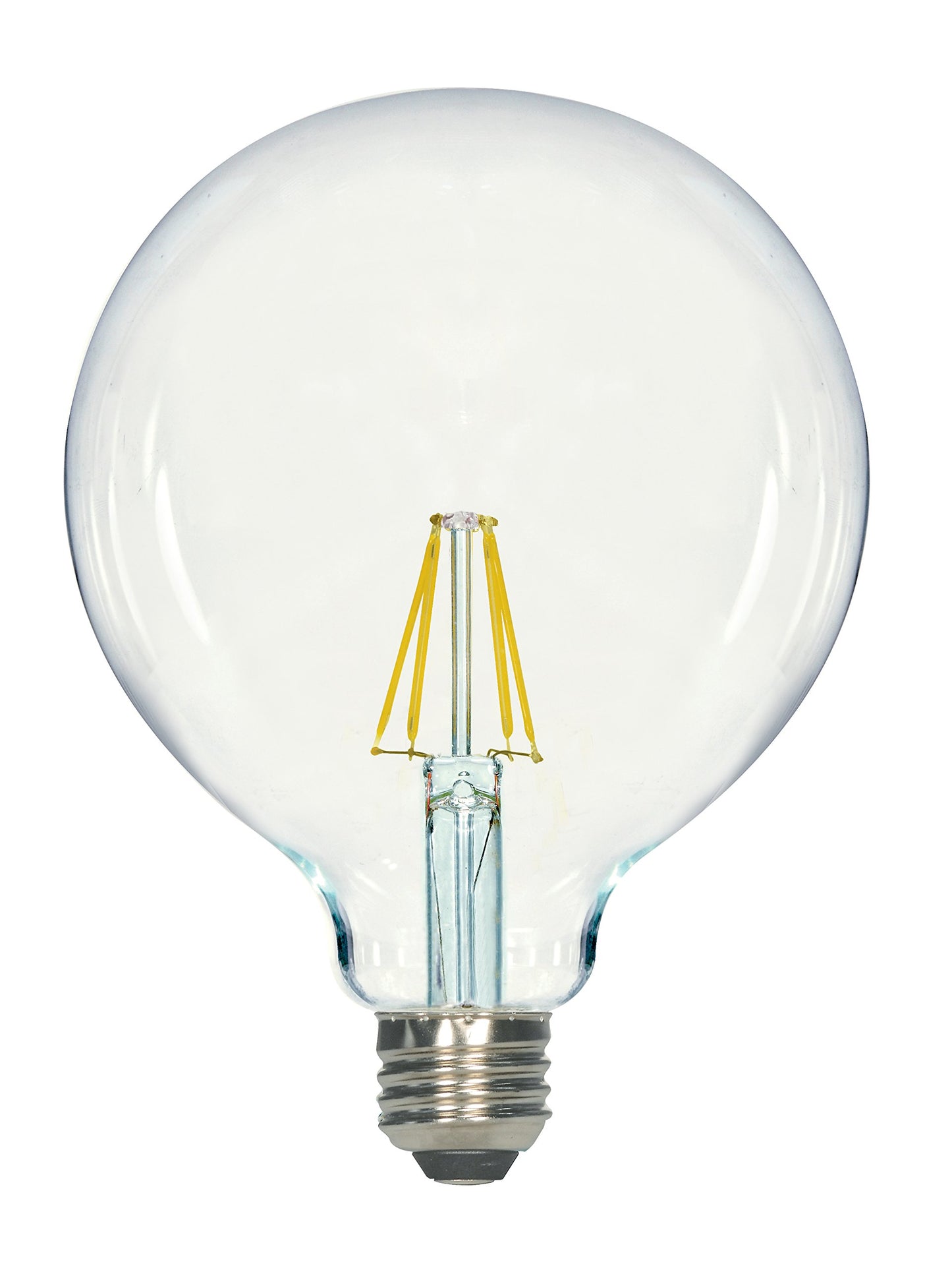 Satco S9565 Medium Light Bulb in Light Finish, 6.50 inches