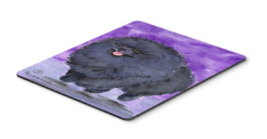 Caroline's Treasures SS8686MP Pomeranian Mouse Pad, Hot Pad or Trivet for Home Office Gaming Working Computers Laptop Mouse Mat,Washable Large